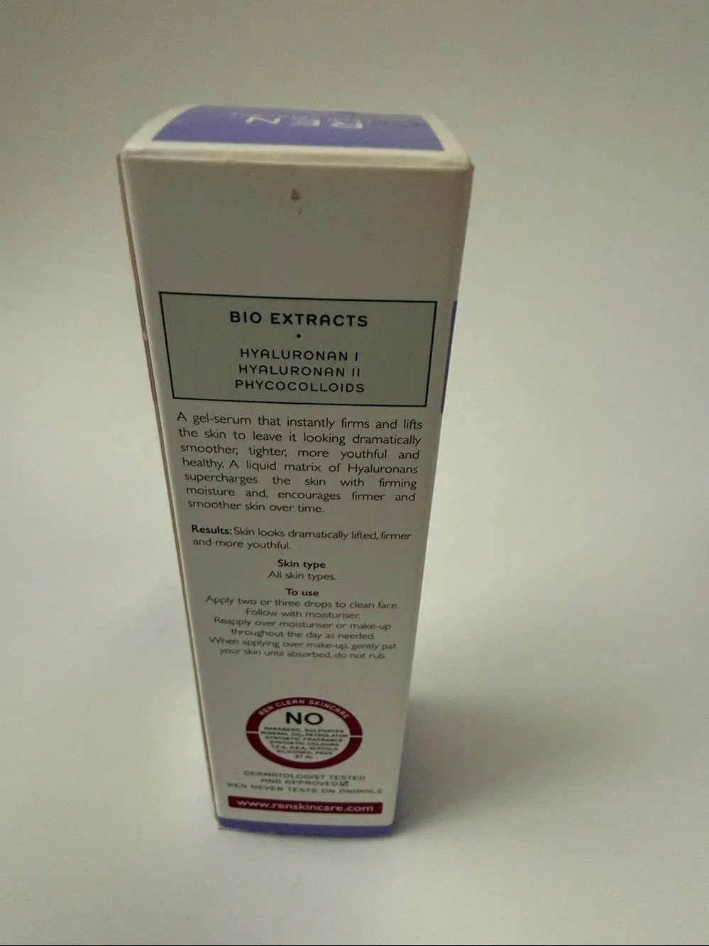 Ren Clean Skincare Keep Young & Beautiful Instant Firming Beauty Shot NIB